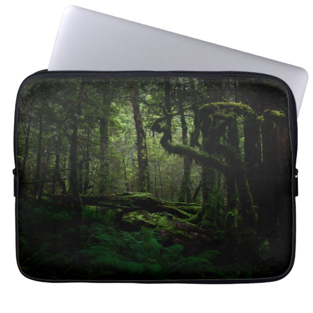 Forests | Routeburn Track Fiordland National Park Laptop Sleeve (Front)