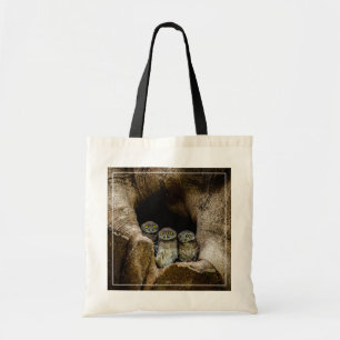 Forests Three Owls Looking Tote Bag