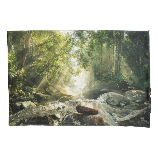 Forests | Tropical Jungle Forest Pillowcase (Front)