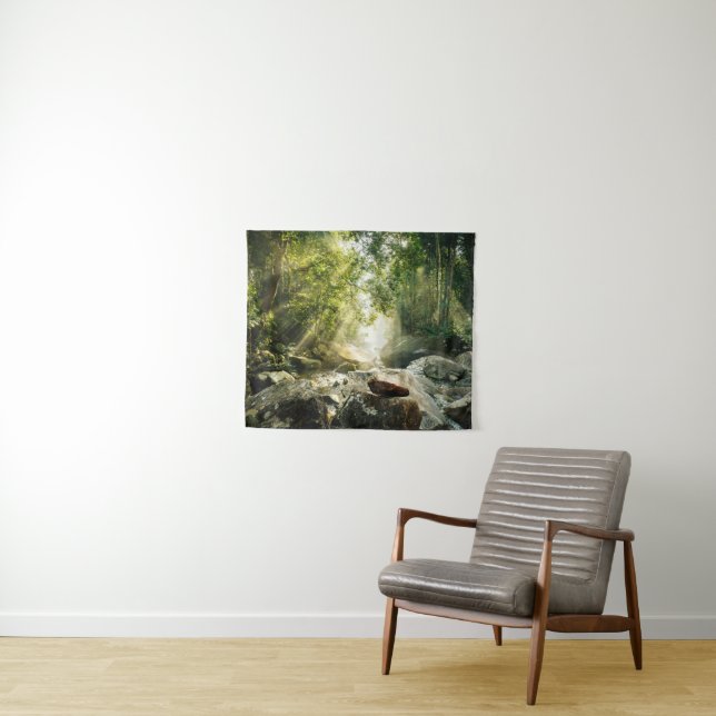 Forests | Tropical Jungle Forest Tapestry (In Situ (Horizontal))