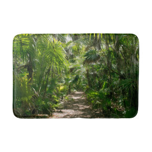 Forests Tropical Rainforest Tulum Mexico Bath Mat