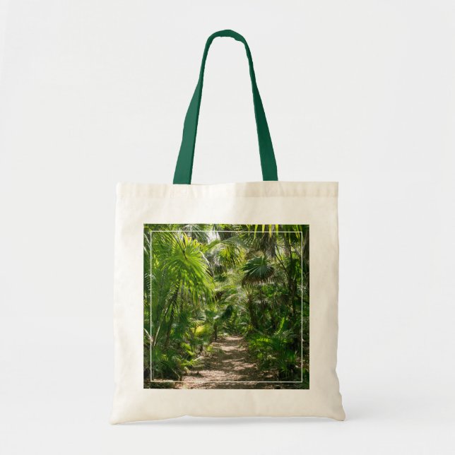 Forests | Tropical Rainforest Tulum Mexico Tote Bag (Front)