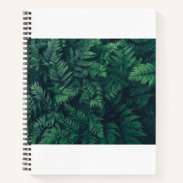 Forests | Woodland Ferns Notebook (Front)