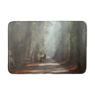 Forests Woodland Stag Bath Mat