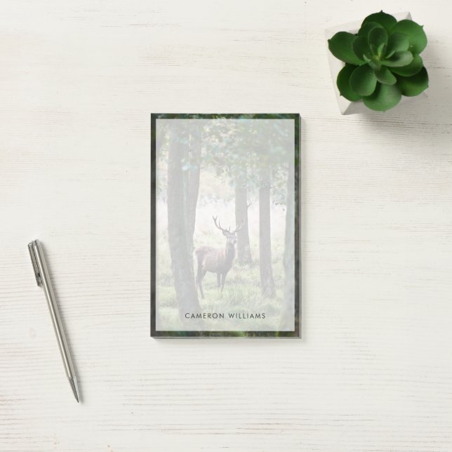Forests | Woodlands & Red Deer Post-it Notes (Office)