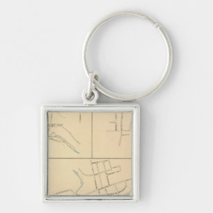 Forestville, S Glastonbury, E Berlin Key Ring