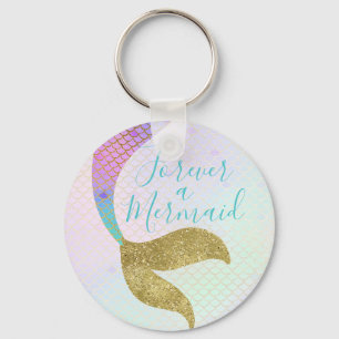 Forever a Mermaid Keychain Party Favour