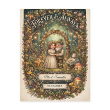 Forever & Always Enchanted Forest Wedding Custom