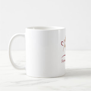 Forever & Always" Minimalist Couple Mug - Elegant 