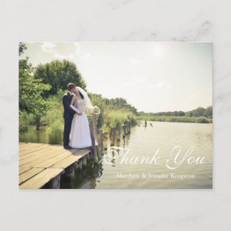 Forever & Always | Silhouette of Love Thank You Postcard
