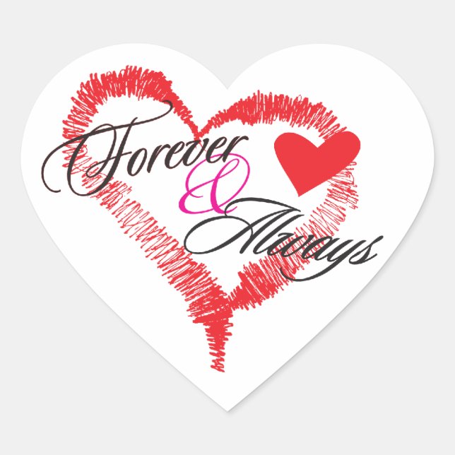 Forever & Always Sticker (Front)