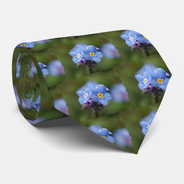 Forever and Ever Photo Men's Tie (Rolled)