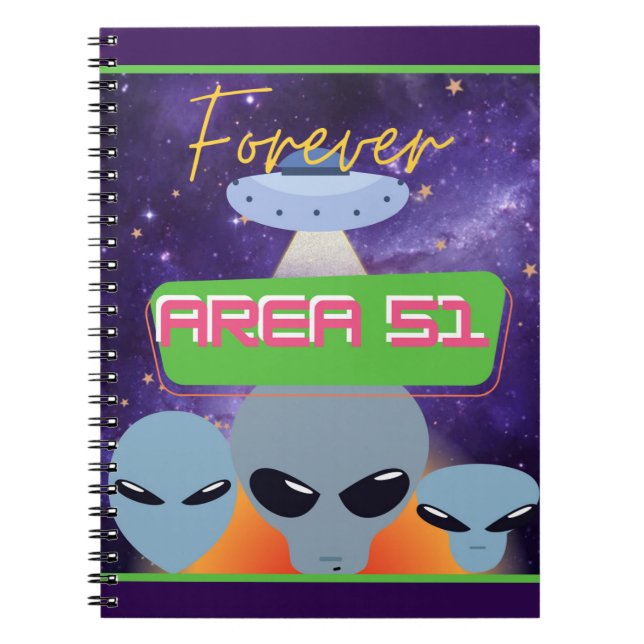 forever area 51 notebook (Front)