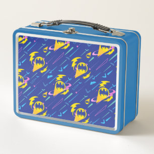 Forever Batman Bat Signal Pattern Metal Lunch Box