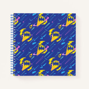 Forever Batman Bat Signal Pattern Notebook