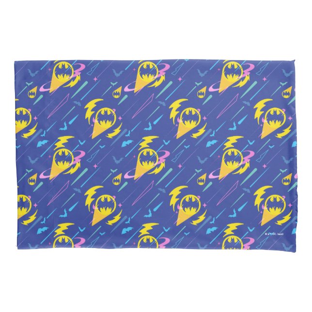 Forever Batman Bat Signal Pattern Pillowcase (Front)