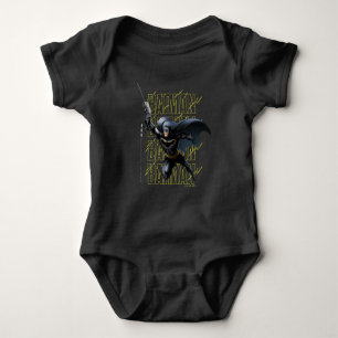 Forever Batman Grappling Hook Baby Bodysuit