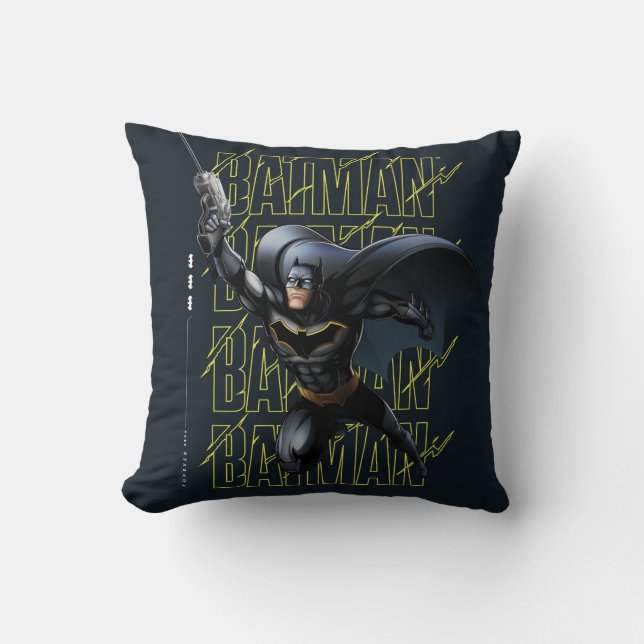 Forever Batman Grappling Hook Cushion (Front)