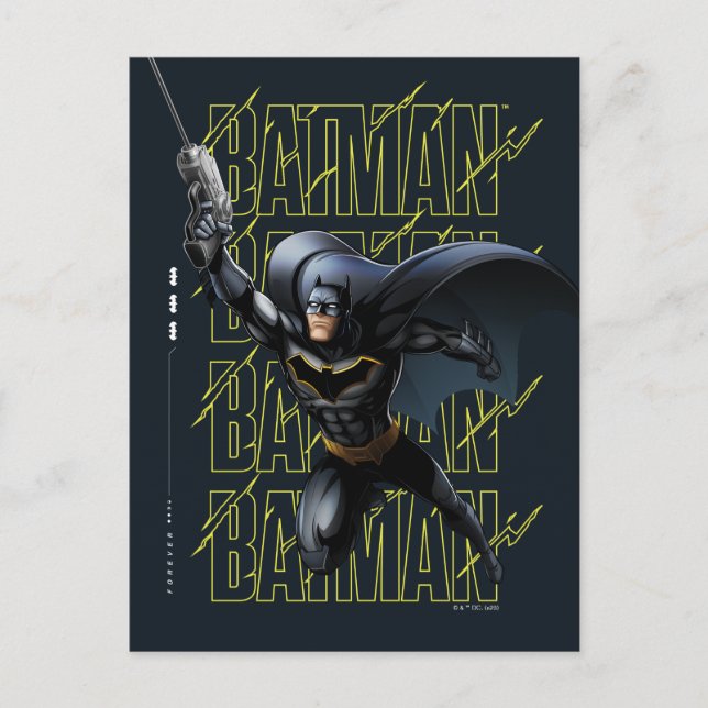 Forever Batman Grappling Hook Postcard (Front)