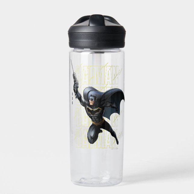 Forever Batman Grappling Hook Water Bottle (Front)