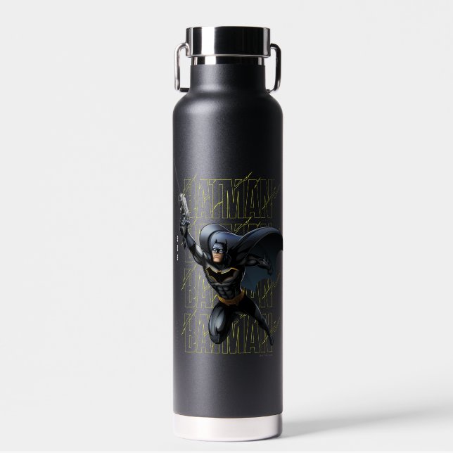 Forever Batman Grappling Hook Water Bottle (Front)