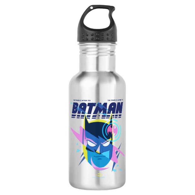 Forever Batman Light Up Head Graphic 532 Ml Water Bottle (Front)