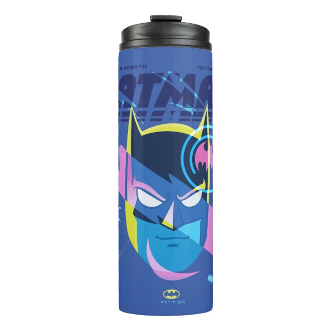 Forever Batman Light Up Head Graphic Thermal Tumbler (Front)