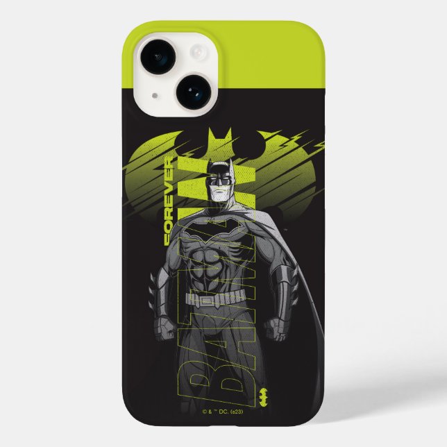 Forever Batman Power Up Character Art Case-Mate iPhone Case (Back)