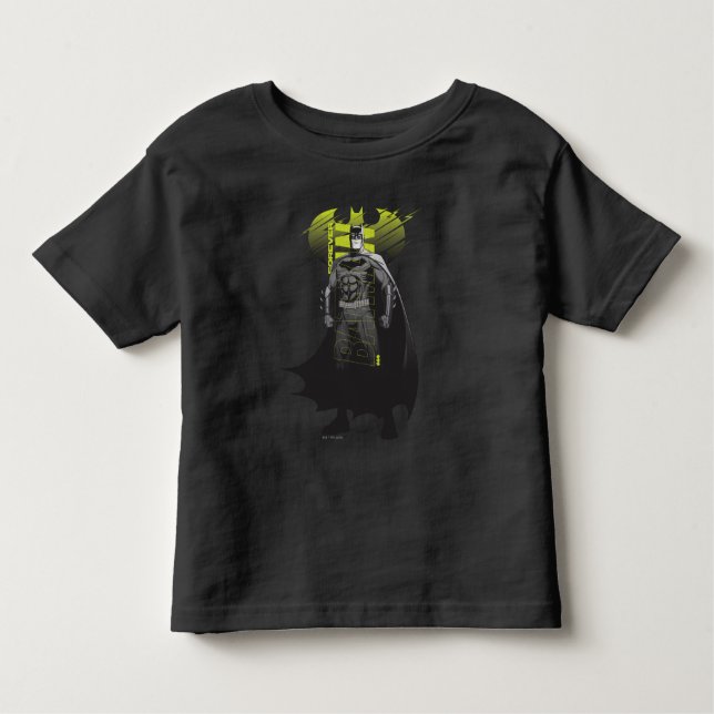 Forever Batman Power Up Character Art Toddler T-Shirt (Front)