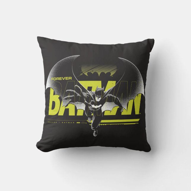 Forever Batman Reaching Graphic Cushion (Front)