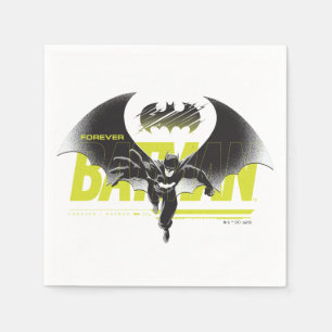 Forever Batman Reaching Graphic Napkin
