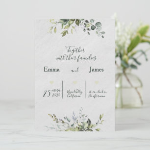 Forever Begins Invitation