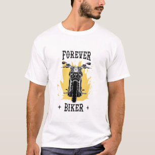 Forever Biker Vintage Motorcycle T-Shirt