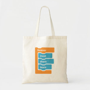 Forever Blocks Tote Bag