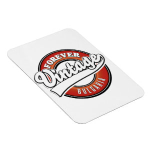 Forever Bulgaria vintage logo  Magnet