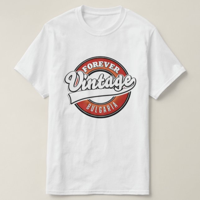 Forever Bulgaria vintage logo  T-Shirt (Design Front)