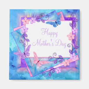 forever butterflies-Happy Mother's Day-2 Magnet