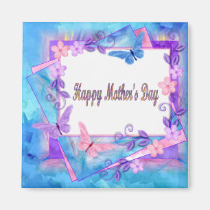 forever butterflies-Happy Mother's Day Magnet