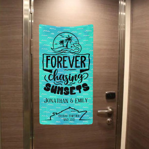 Forever Chasing Sunsets Couples Cruise Banner