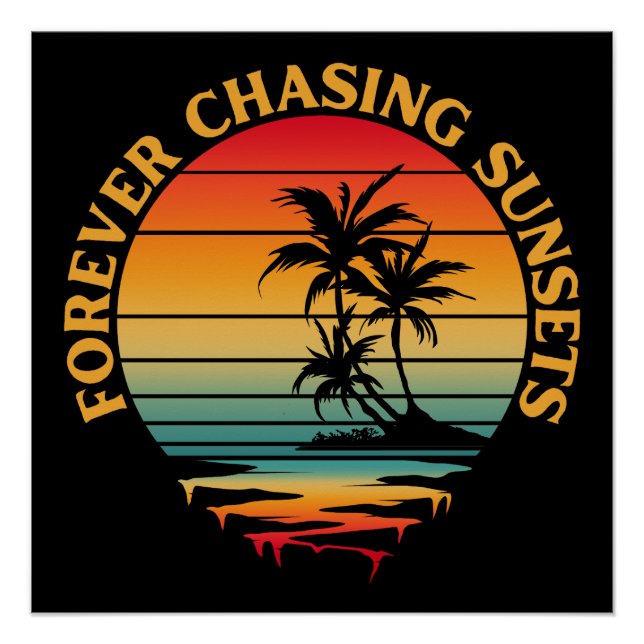 FOREVER CHASING SUNSETS  POSTER (Front)