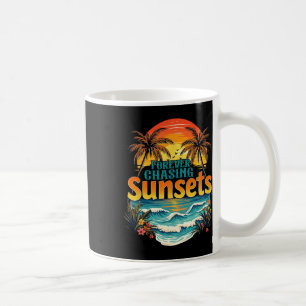 Forever Chasing Sunsets Summer Vibes Beach Family Coffee Mug
