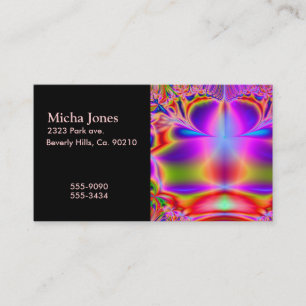 Forever Colour Fractal Business Card