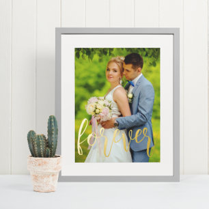 Forever Custom Wedding Foil Prints