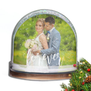 Forever Custom Wedding Snowglobe