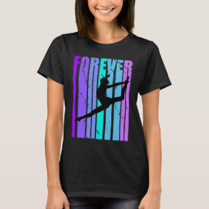 Forever Dance Retro Vintage Distressed Season Fan  T-Shirt