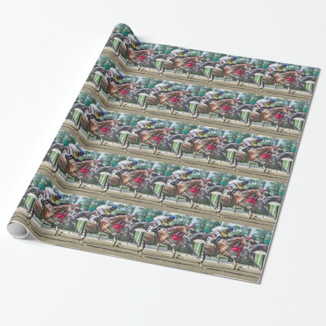 Forever d'Oro & I'm Amazing Wrapping Paper (Unrolled)