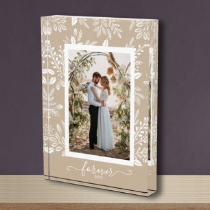 FOREVER Elegant Botanicals Custom Photo Block
