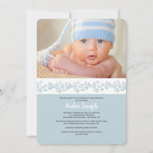 Forever Faithful Photo Religious Invitation