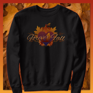 Forever Fall Heart Adult Sweatshirt