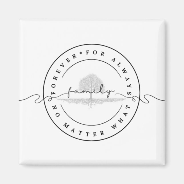 Forever Family Magnet (Front)